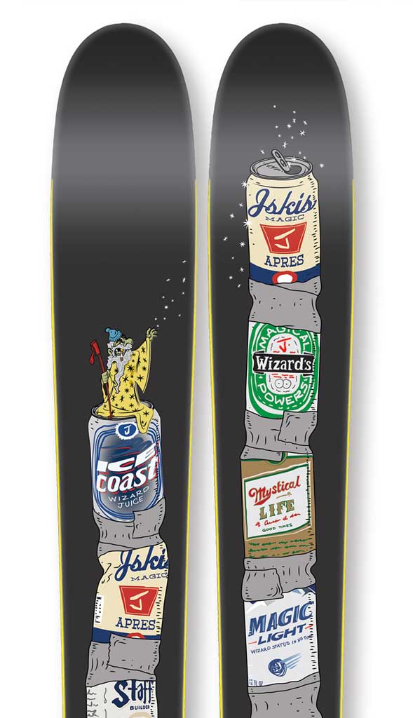 The Allplay "WIZARD STAFF" Limited Edition Ski