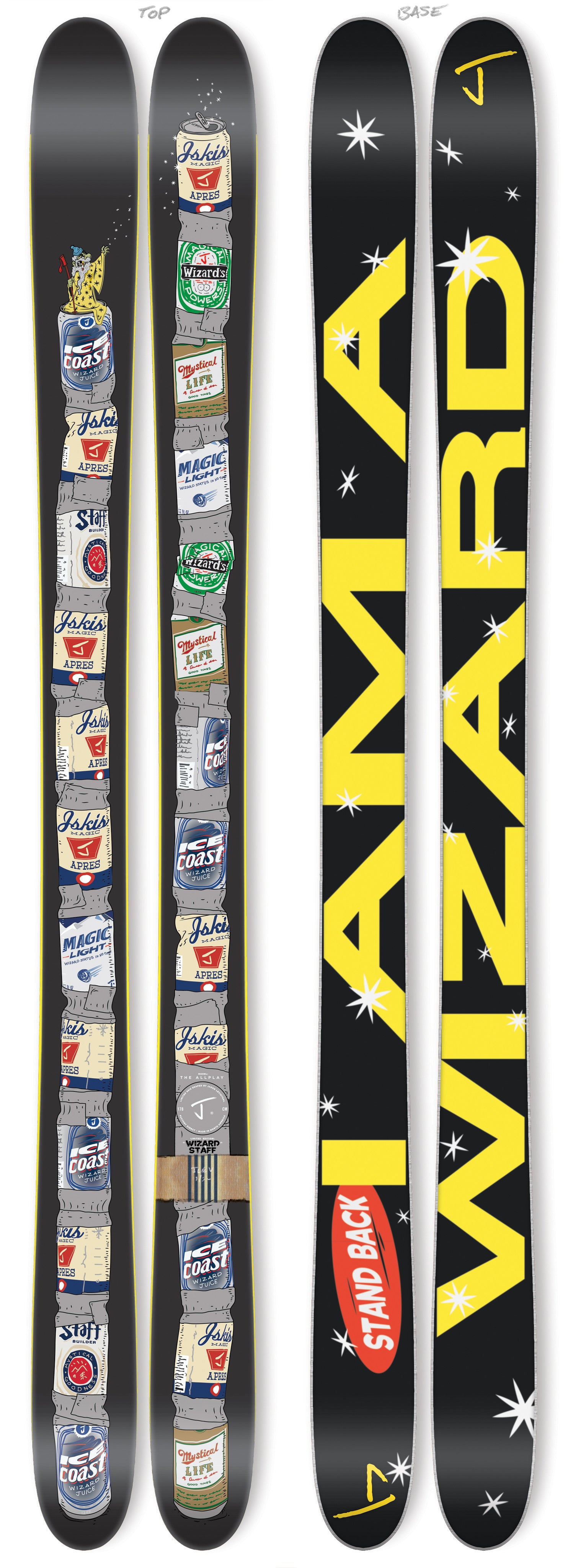 The Allplay "WIZARD STAFF" Limited Edition Ski