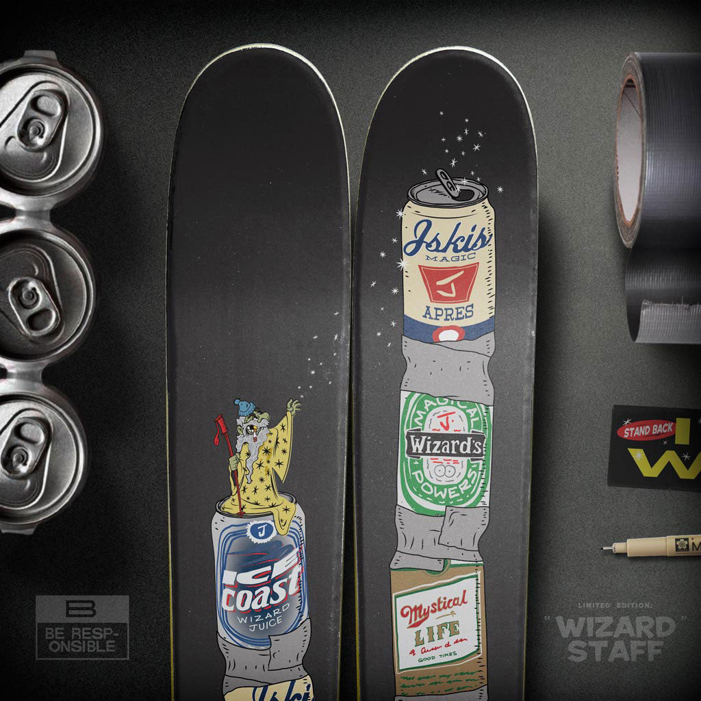 The Allplay "WIZARD STAFF" Limited Edition Ski