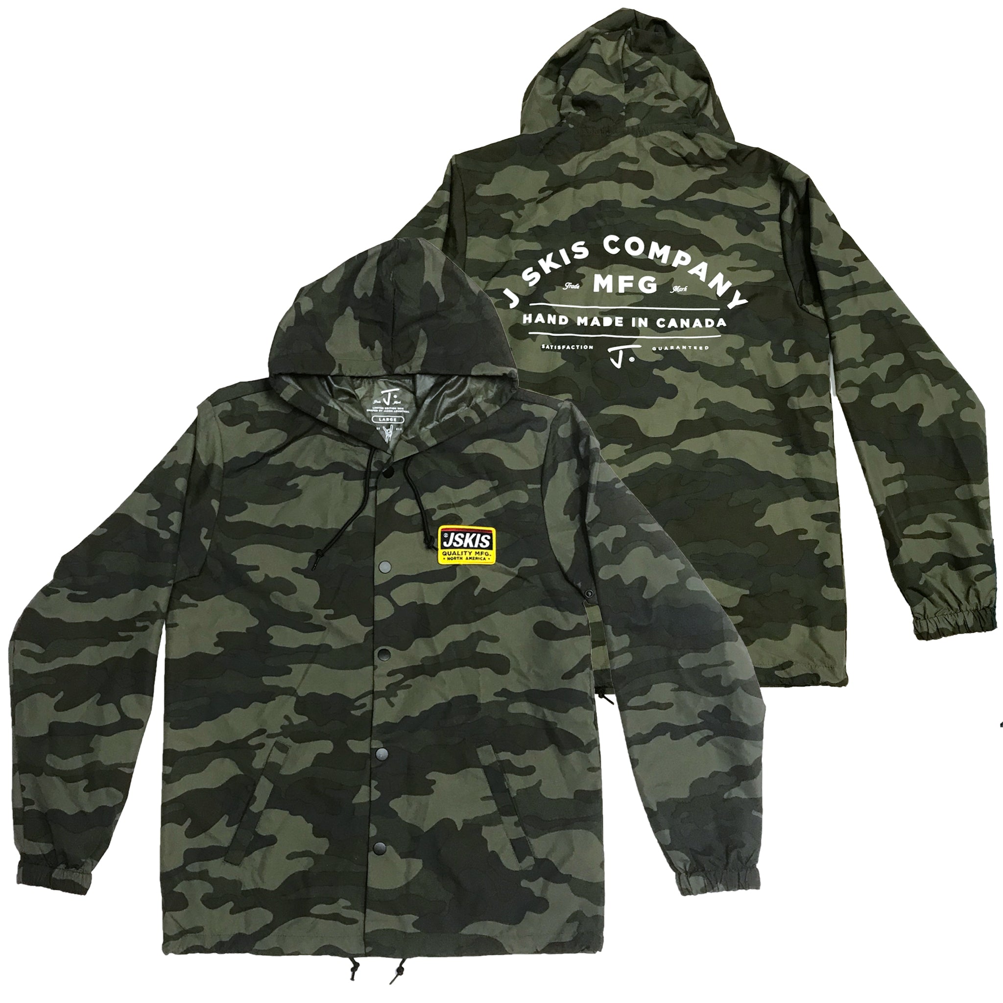 Hooded Coaches Jacket