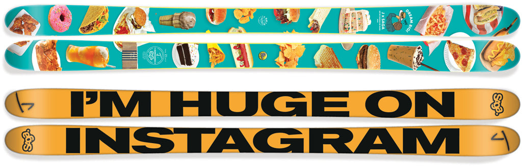 The Whipit "INSTAGRAM" Saga x J Collab Limited Edition Ski