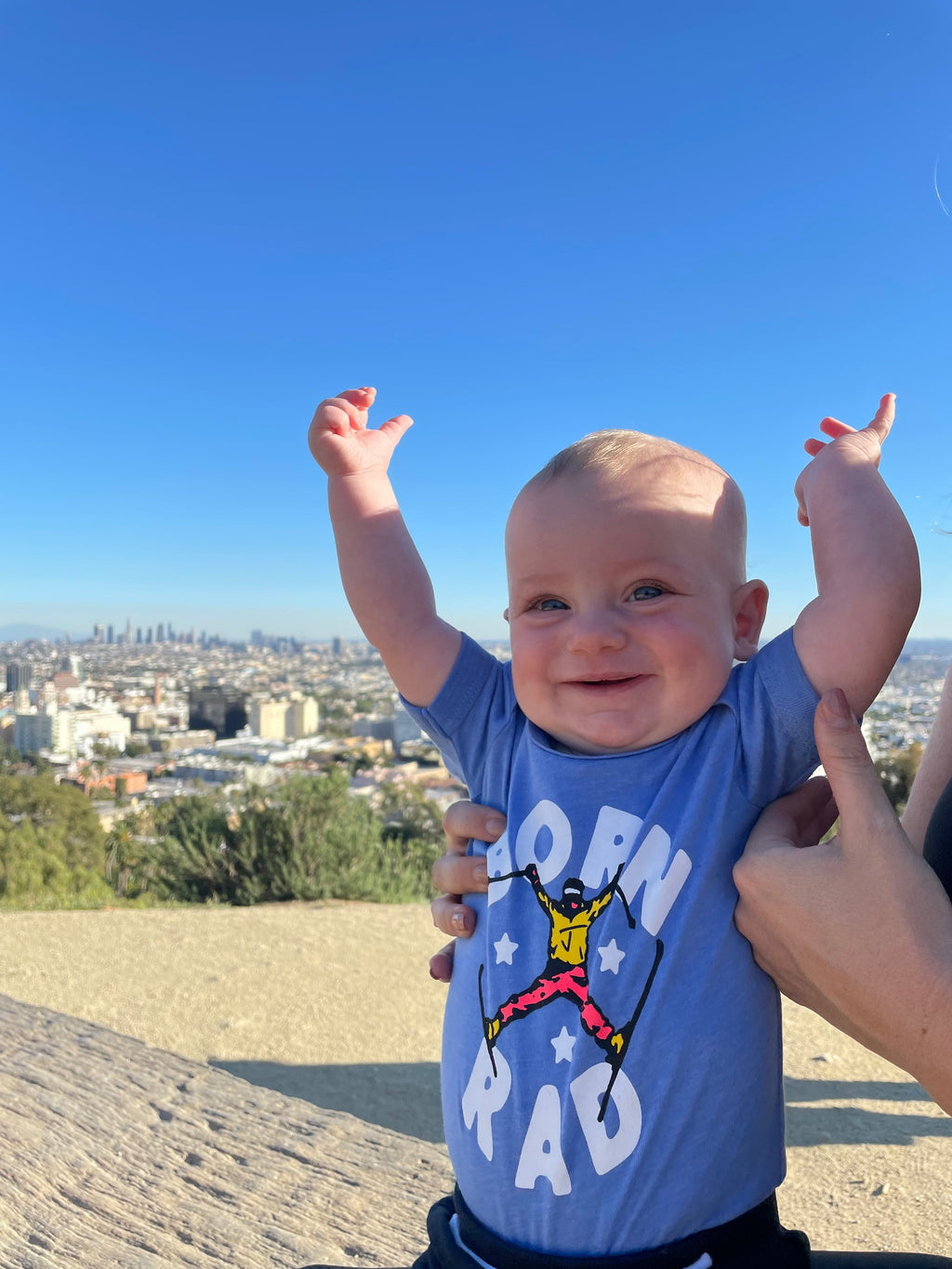 Born Rad Onesie (3-6 Months)