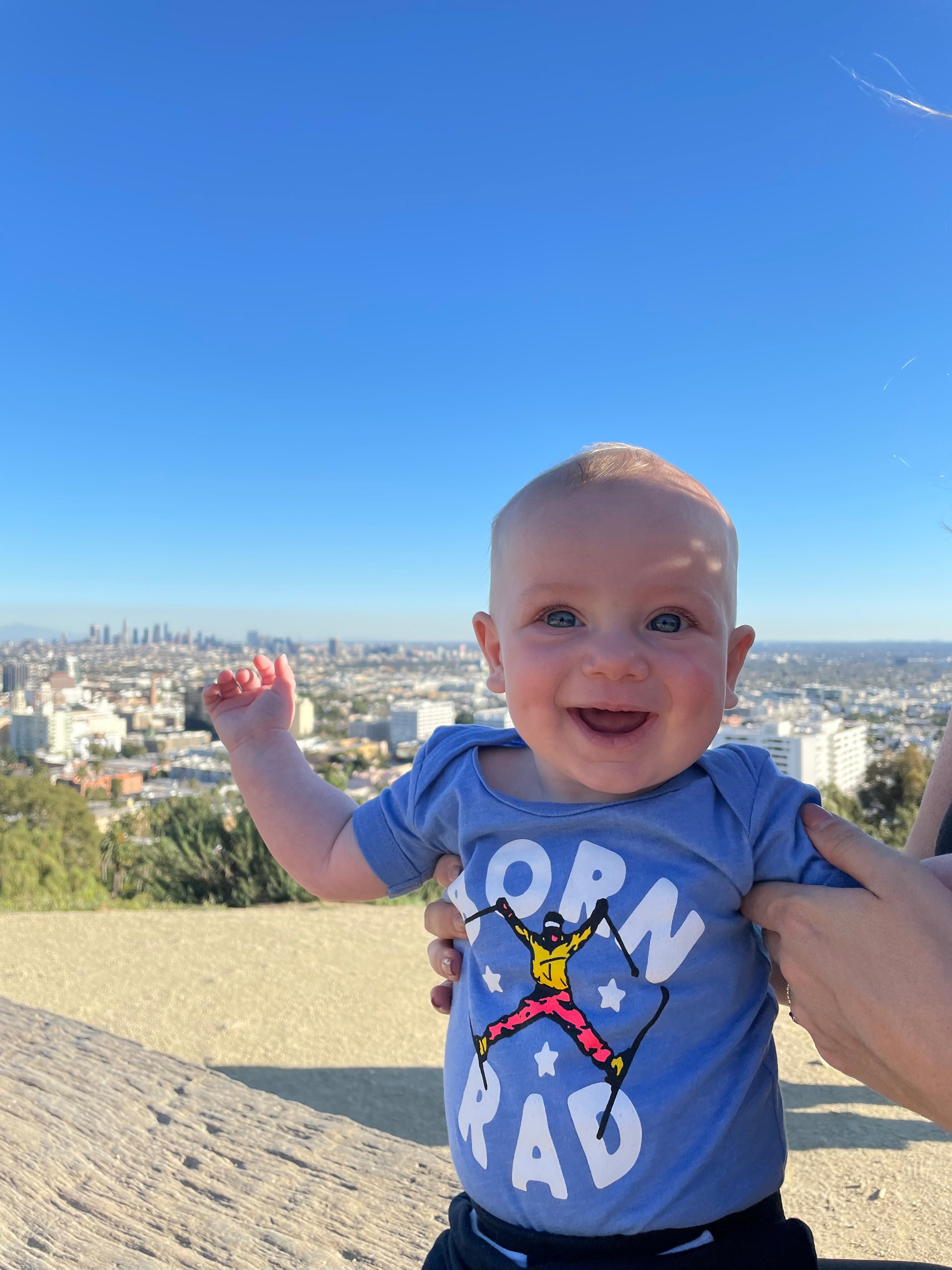 Born Rad Onesie (3-6 Months)